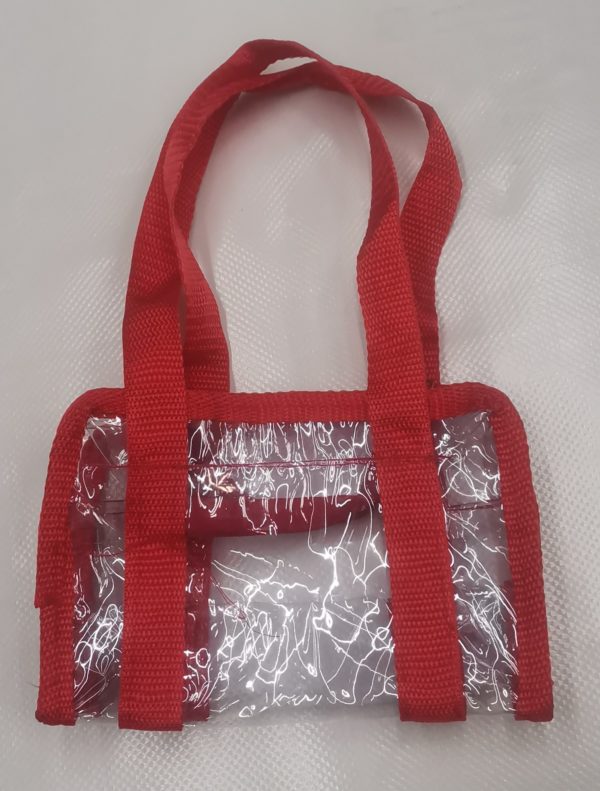 MALETA DE CRISTAL #30- ( frente29cm X alto 23cm X fuelle14cm)