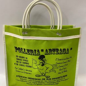 POLIESTER MEDIANA AZA TUBULAR (altura 30.00cm x ancho 33.00cm x fuelle 10.00)